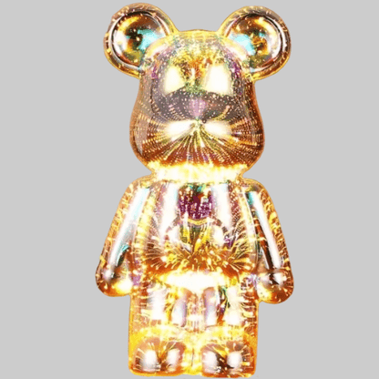 Freddie the 3D Bear Firework Lamp
