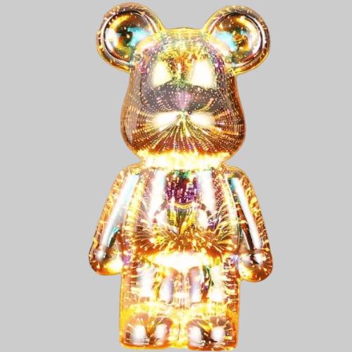 Freddie the 3D Bear Firework Lamp